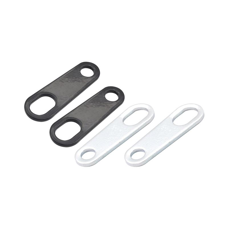2PCS Universal Motorcycle Turn Signal Lights Brackets Motorbike Indicator Lamps Holder Fork Lamp Mount Clamps Metal Accessories