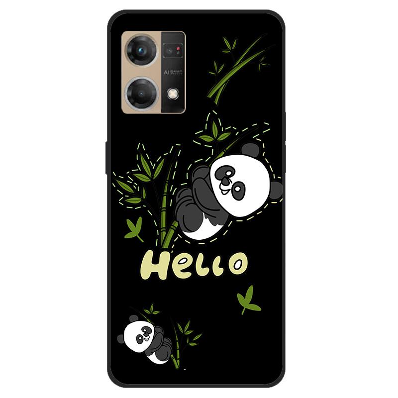 Für Oppo Reno7 4G Hülle CPH2363 Stoßfest Weiches Silikon TPU Rückseite für Oppo F21 Pro F21Pro Handyhüllen für Reno 7 4G Niedlich