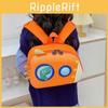 Adorable Cartoon Airplane Kids Backpack Lightweight Nylon School Bag For Ages 2 To 5