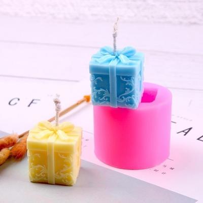 Moule en silicone pour bougie de Noël, moule en plâtre pour bougie aromatique pour la fabrication de savon à faire soi-même