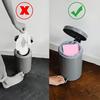 Xiaomi 100Pcs Sanitary Napkin Disposal Bags Self Adhesive Packaging Bags Mailing Bags Portable Period Pouches for Feminine Hygiene