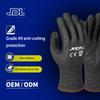 13G HPPE Cut Resistant Level 9Nitrile Foam Coated Abrasive Resistant Safety Industrial Work Gloves