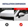 4pcs Carbon Fiber Look Car Door Protective Sticker For Alfa Romeo Giulia Stelvio Giulietta 156 159 147 Mito Tonale Brera Disco Khg156