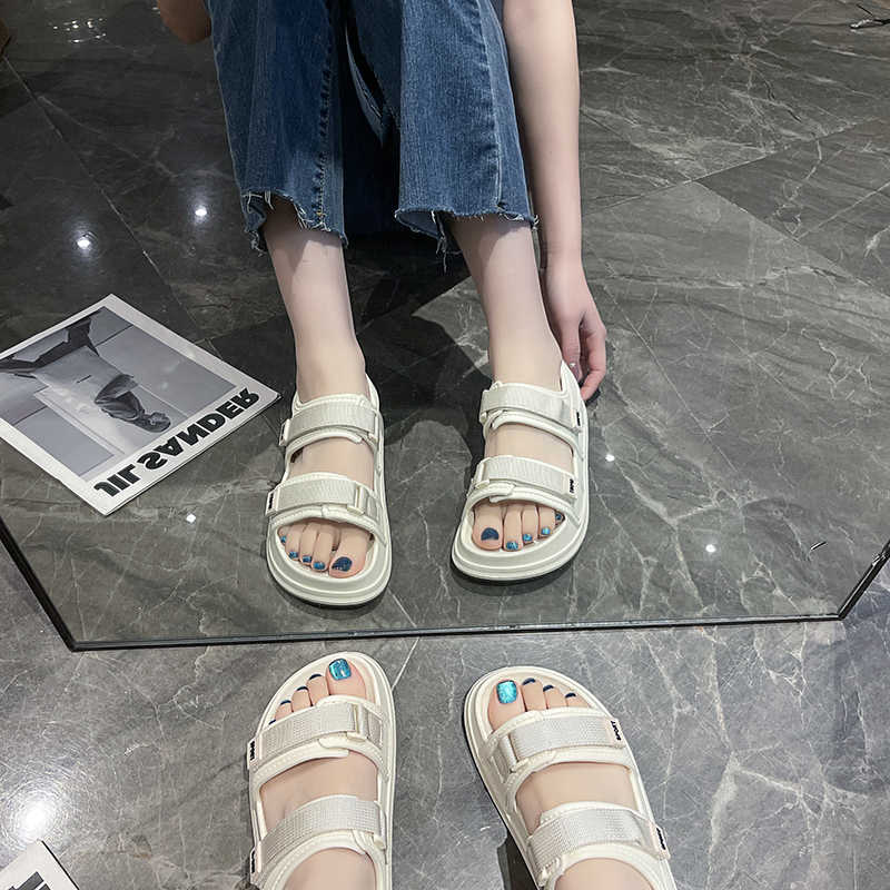 Autumn Demi-season Flat Sandal Women Flip Flops Sandals Designer Shoes Woman Sneakers Sport On Offer Seasonal Deporte