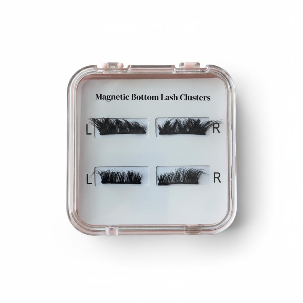Private Label 5D Magnetic Lashes Reusable Cruelty-Free Invisible Quantum Eyelash Wholesale Faux Mink Magnetic False Eyelashes Dramatic&12 mm