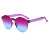 Women Luxury Vintage Sunglasses Clear Color Candy Design Sun Glasses Fashion Eyewear Trendy Accessories