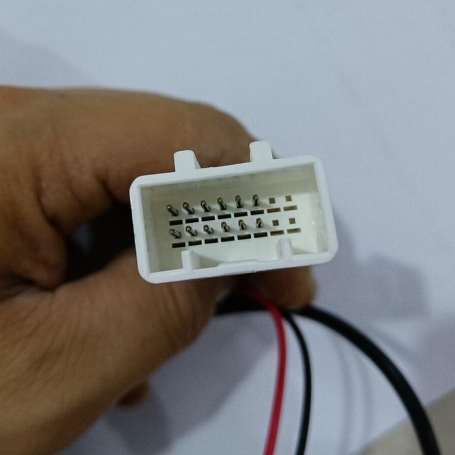 16Pin Reversing Backup Camera Cable T-Harness Adapter For 2012-2014 Toyota Camry