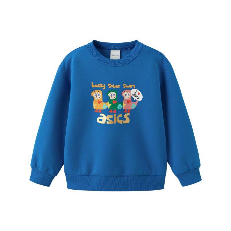 Asics Sweatshirt Asics Blue Children Aged 3 7 Years Old 331251213072-8851 105