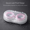 Manthan 4-Piece Lens Applicator Tool, Contact Lens Case Box with Lens Case for Contact Lenses, Convenient Storage Solution for Regular Use and Tr