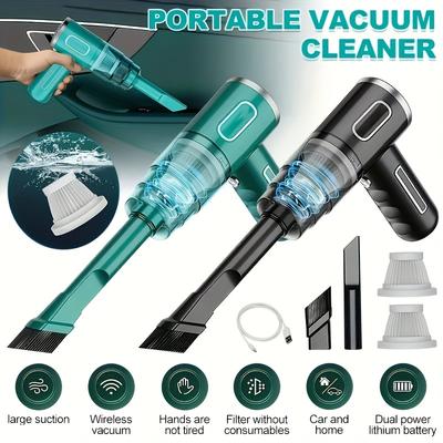 New Upgrade Multifunctional Cordless Car Vacuum Cleaner 120W High Power Blowing and Suction Wireless Vacuum Cleaner Portable Handheld Mini Air Duster