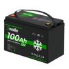 Sodium Ion Storage Battery Swalle 12V 100Ah With Bluetooth Deep Cycle Solar Battery