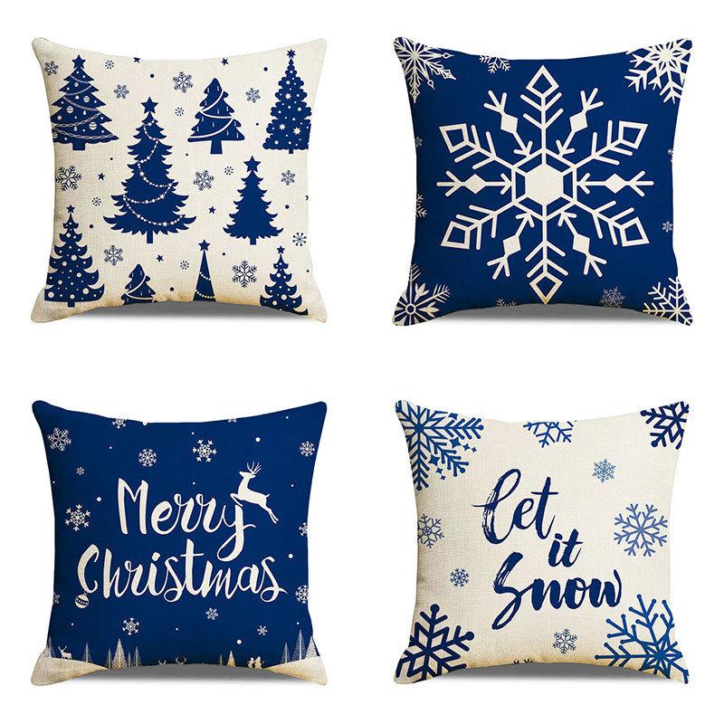 45cm Christmas Four Piece Pillowcase Set  Christmas Decoration Home Decoration 2024 Christmas Decoration