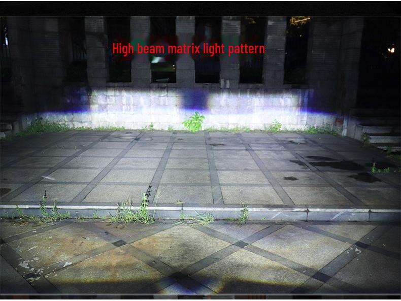 A82 H4 LED Dual Light Lens for Cars - Simple Installation, High Power, Laser-Focused.