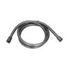 PVC Shower Hose 1.5m Handheld Shower Hose Smooth and Anti Entanglement Durable Shower Tube Grey for Bathroom
