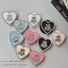 Korean-Style Heart-Shaped Magnetic Phone Holder Stand for Women