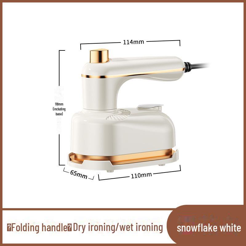 Portable Handheld Folding Mini Iron for Travel and Home Use