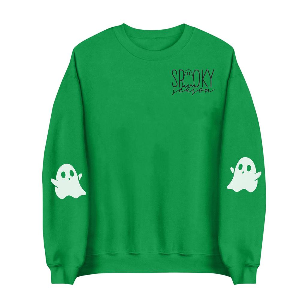 Dámské topy s dlouhým rukávem s kulatým výstřihem podzimní móda ležérní business tuniky halenky