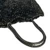 ANTEPRIMA Glitter Flower motif Handbag wire black Women Used