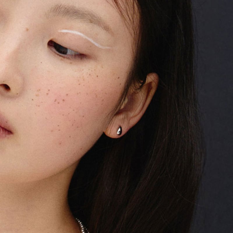 tout drop earring 925 silver