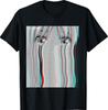 Vaporwave Aesthetic Sad Anime Girl Anime Eyes T-Shirt