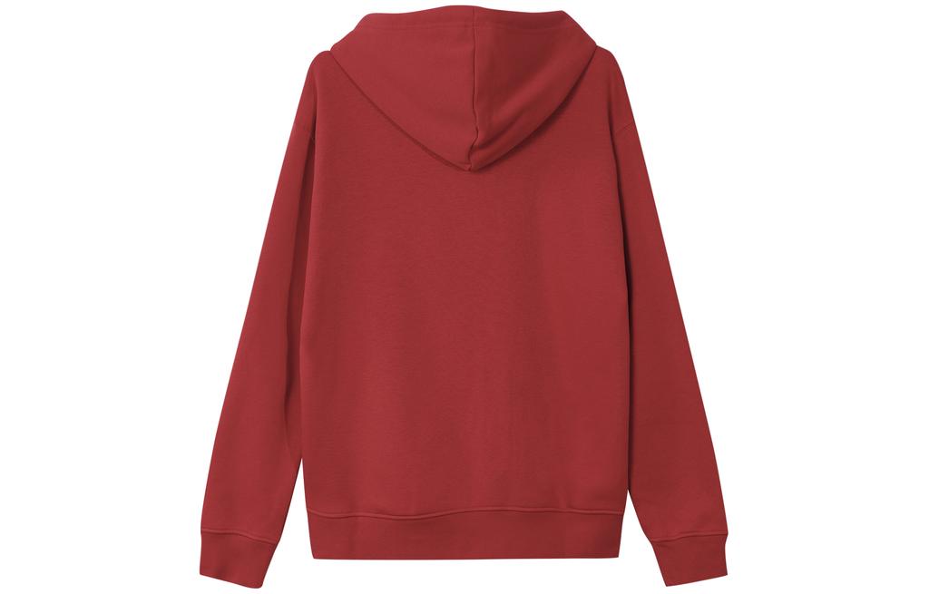 Jordan Sweatshirts Men's Red Hooded Thickened Cardigan DQ7351-687