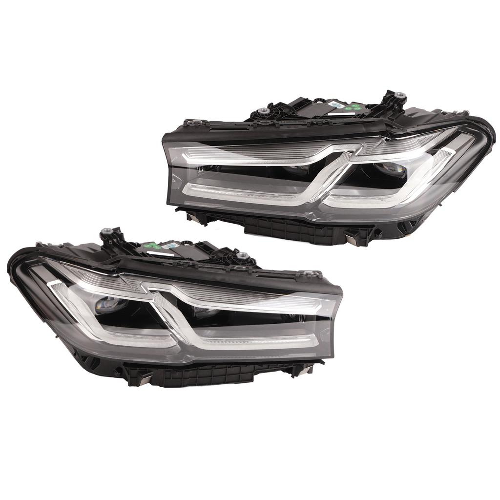Upgrades LCI Style Adaptive LED Headlight Headlamp L R Replacement for 5 Series G30 G31 LHD