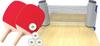 Table Tennis Racket Kawai 2-Piece Set with 4 Balls, Pen Holder, 4 Balls, Rubber Pre-Strung Kawai (Single + Simple Net Included)