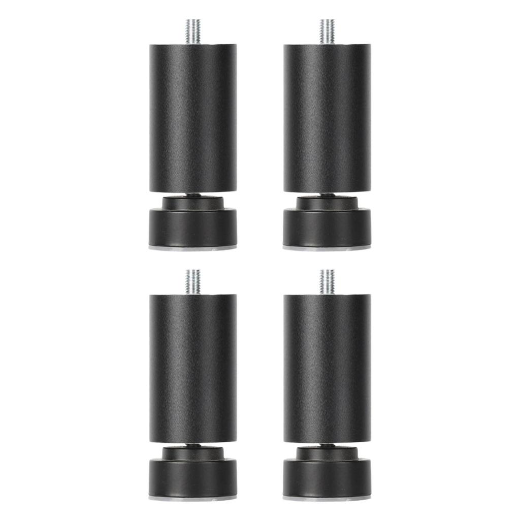 4x Sofa Legs Alloy Adjustable Heavy Duty Table Feet M10 Metal Furniture Legs for Bathroom Dining Table Wardrobes Couch Sofas
