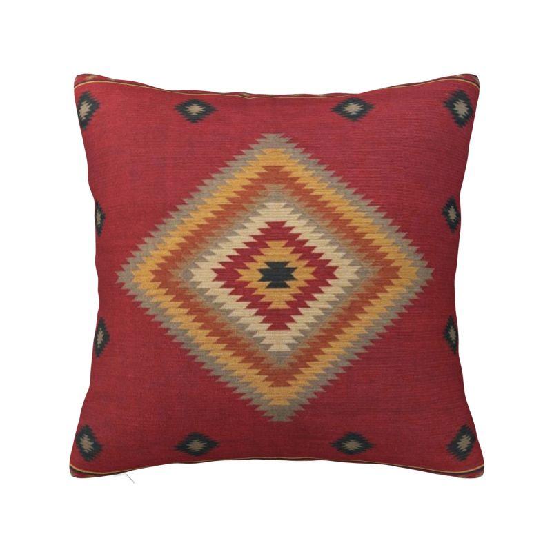 Custom Oriental Traditional Moroccan Turkish Style Pillow Decoration Luxury Bohemian Cushion Decoration Salon Square Pillowcase