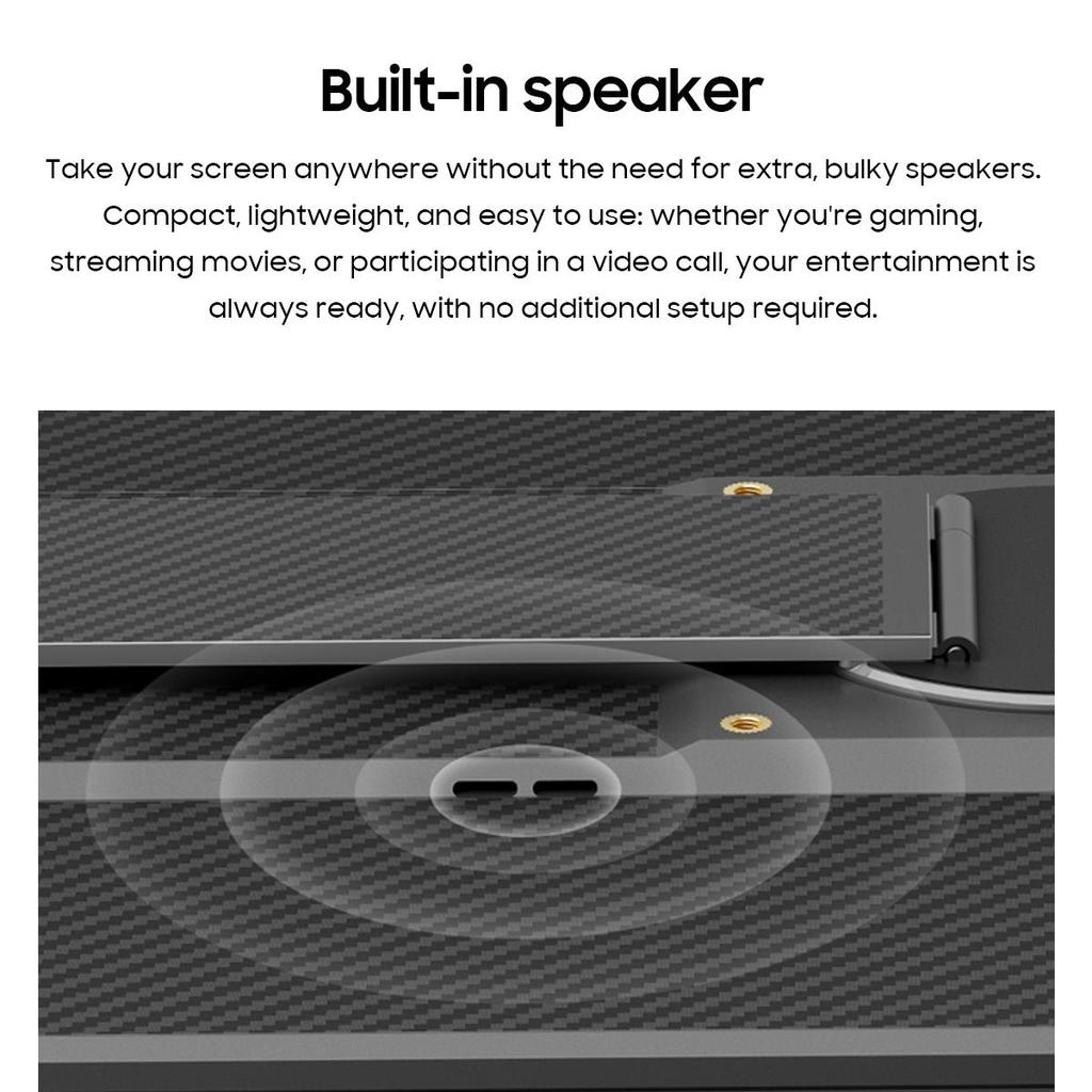 Blackview Table 9 Portable Monitor 16Zoll FHD Laptop Screen Extender Up and Down