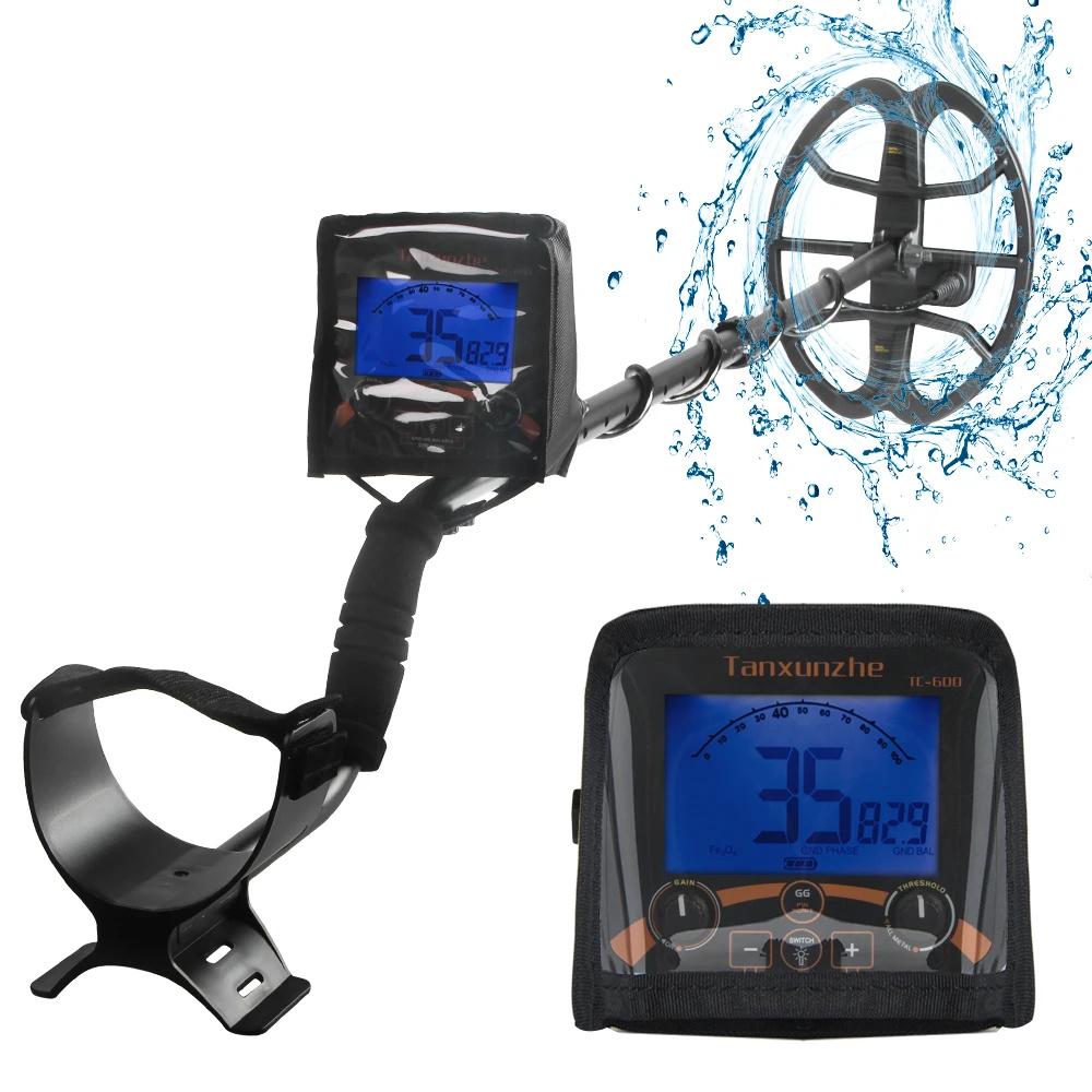 TC-600 Metal Detector Professional Underground Depth Gold Detector Treasure Handheld High Frequency Pinpoint Detecting