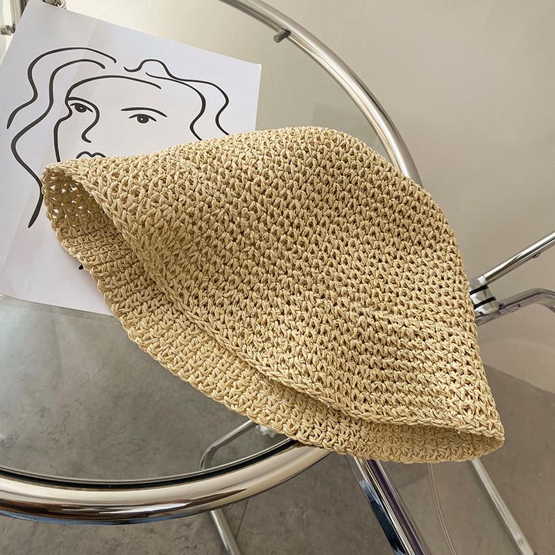 Womens Sun Trendy Hat Foldable Breathable Wide Brim Perfect For Travel Beach