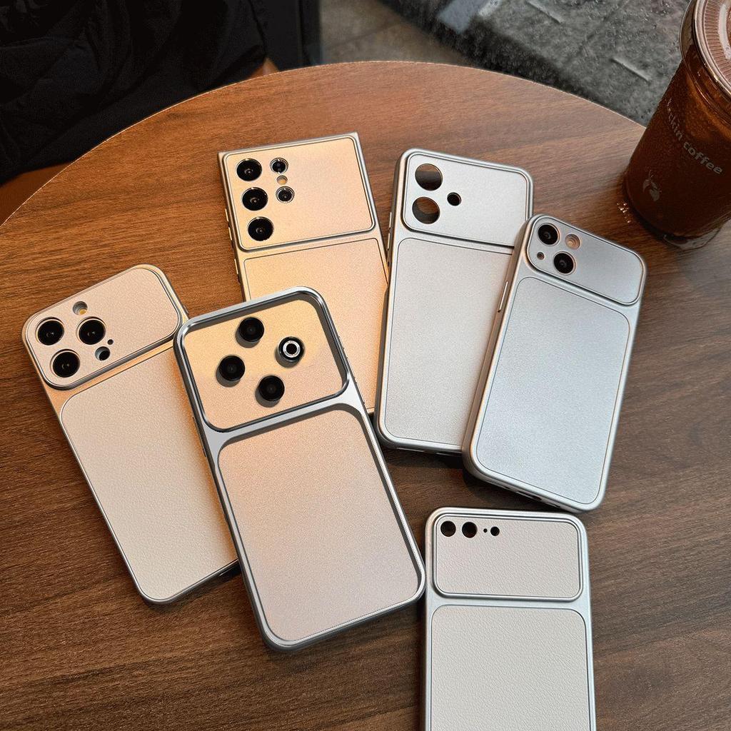 Case for TECNO SPARK 30C 4G 30 Metal Texture Matte Back Soft TPU Bumper Shockproof Cover