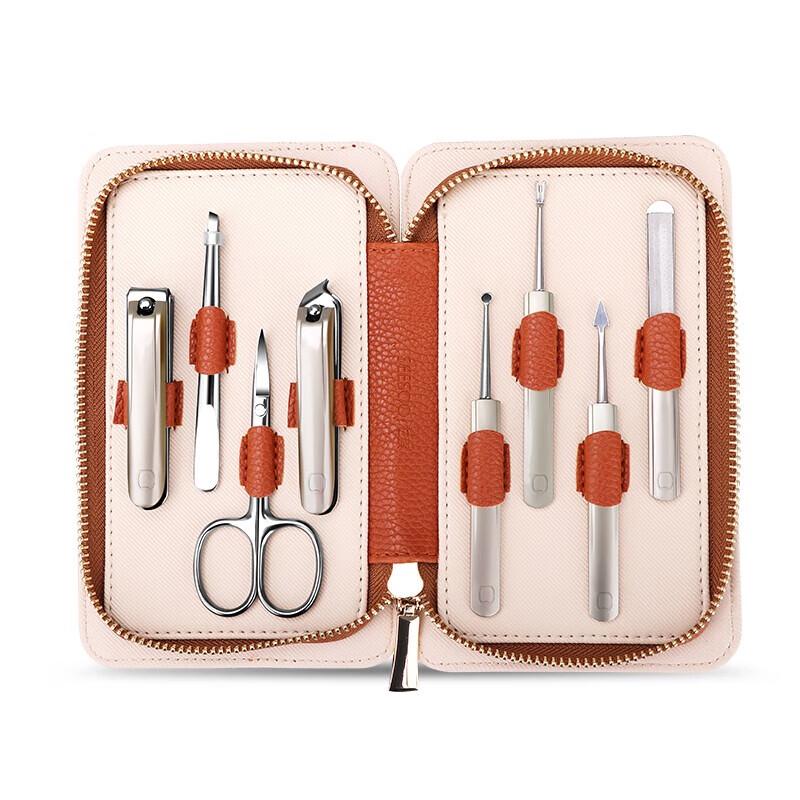 SEESOO Deluxe Pioneer 8-Piece Nail Clipper Set