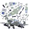 Hurricane Fighter Airplane Building Model Fighter Assemble Fighter Assemble Blocks   Toy for Kids