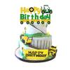Tractor Theme Party Set Tableware Tablecloth Paper Plates Paper Cups Paper Towels Birthday Party Supplies Decoration Ranch