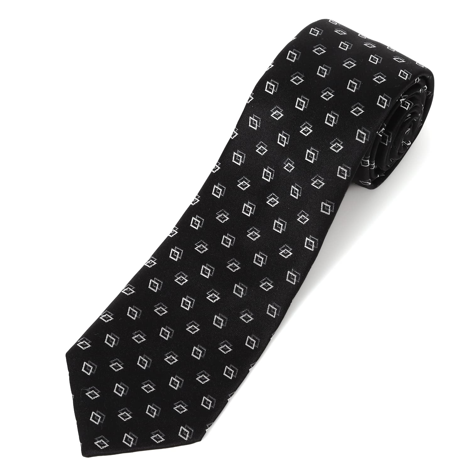 

EMPORIO ARMANI Галстук AR002 Мелкий узор (AR002-05 Черный 9A31500020) [Использовал]