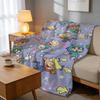 Throw High-Density Short Plush Blanket For Sofa Nap Air-Conditioned Room Soft Skin-Friendly Cartoon R-Rugrats