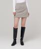 Woman Women'S Basic Mini Skirt [Light Beige]