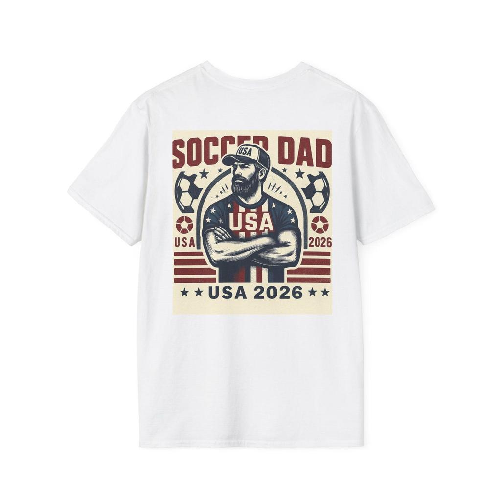 Soccer Dad Shirt | Plain Minimal Casual Shirt/ 2026 World Cup America