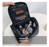 Stylish Travel Cosmetic Bag with Large Capacity and Hanging Hook