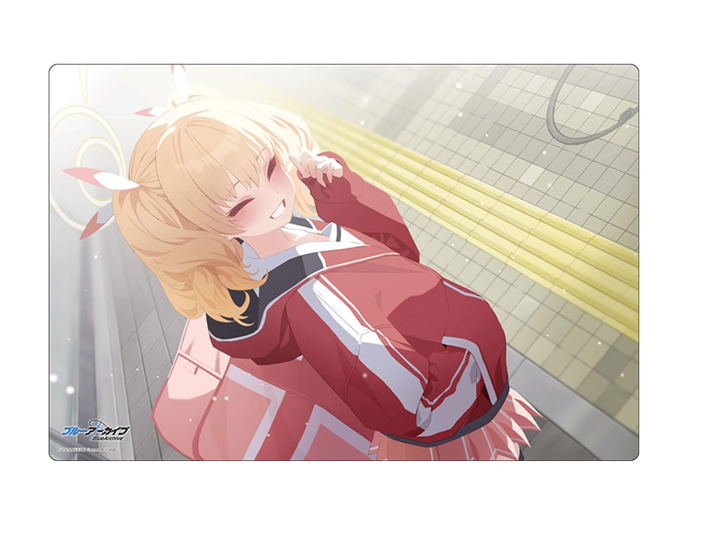 

Bushiroad Rubber Mat Collection V2 Blue Archive Memorial Lobby Illustration Vol.1744 Yoshimi ver.