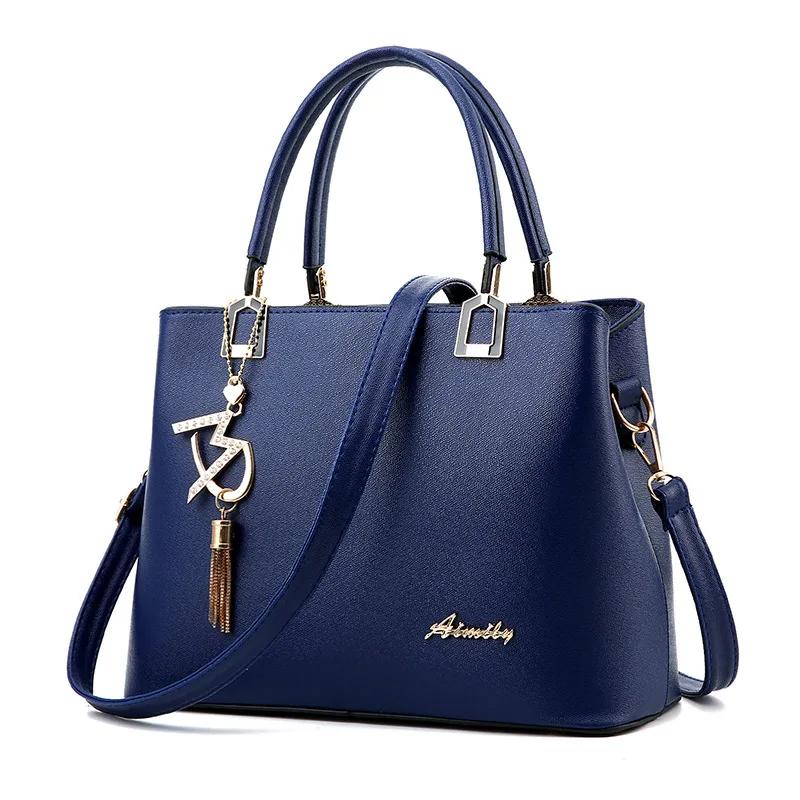 Women Bags  New Luxury Handbags Women Bags Designer Fashi Women's Bags Middle-aged Mother Shoulder Messenger Bag Handbag