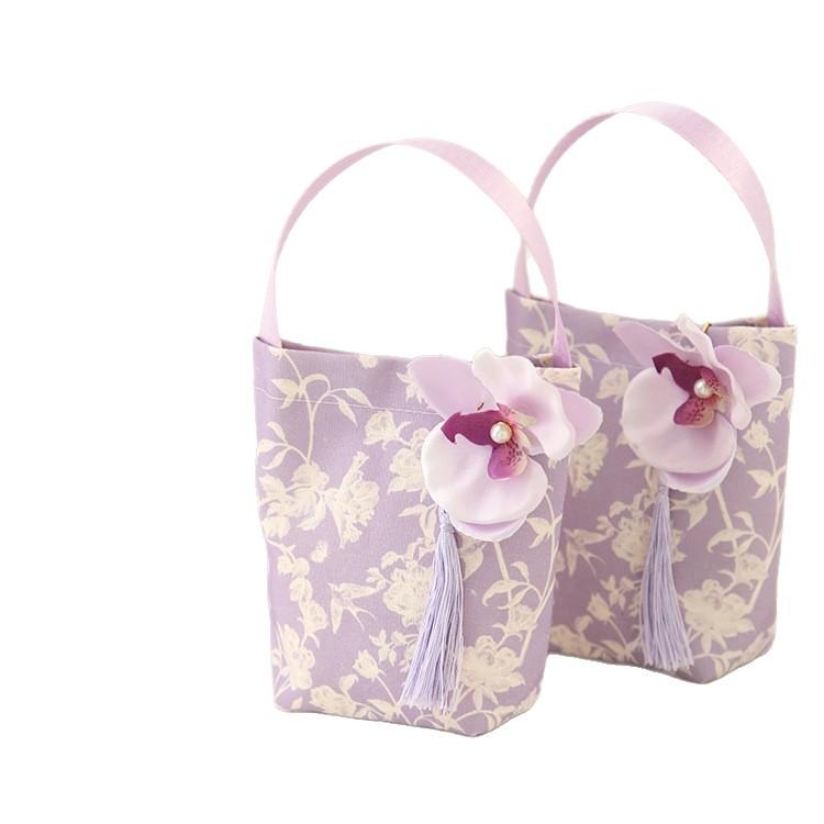 New Small Cloth Wedding Candy Gift Bag for Packaging