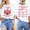 Take That The Circus Live 2026 Comeback Tour Unisex Tshirt Summer New Oversize Cotton Fashion Men's Streetwear Shirt
