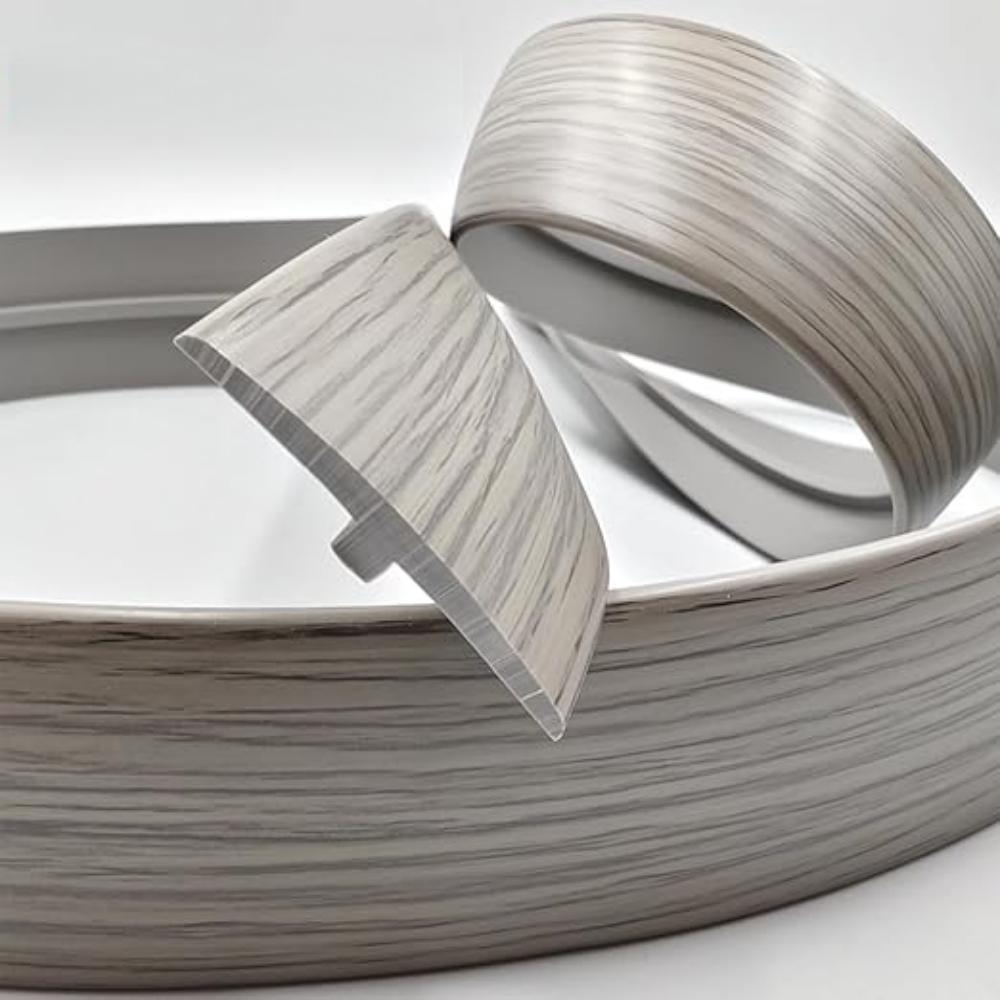 1pc 2mX5cm Floor Transition Strip Self Adhesive T-Molding Threshold Cover Household Wood Grain Divider Strip Doorway
