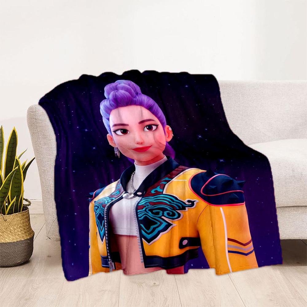 Galactic Fashion Runway Blanket Warmthful Decor Great for Chair Bed Picnics Four Seasons Multipurpose Modern Gifts For Family Or Friends
