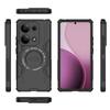 Armor Case For Xiaomi Poco M6 Pro 4G Magnetic Adsorption Wireless Charge Cover For Poco M6 Pro 4G Case For Poco M6 Pro 4G Case