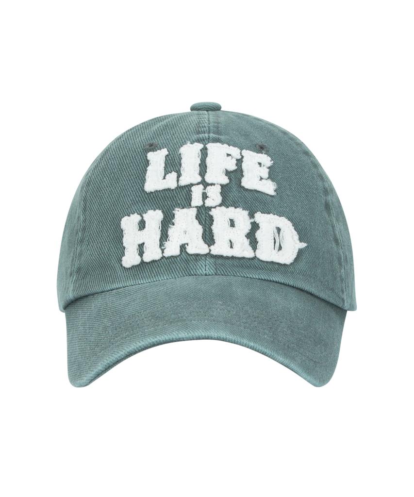 THEVINYLHOUSE Life Is Hard Pigment Cap Green (Vh2Dfuab21A)
