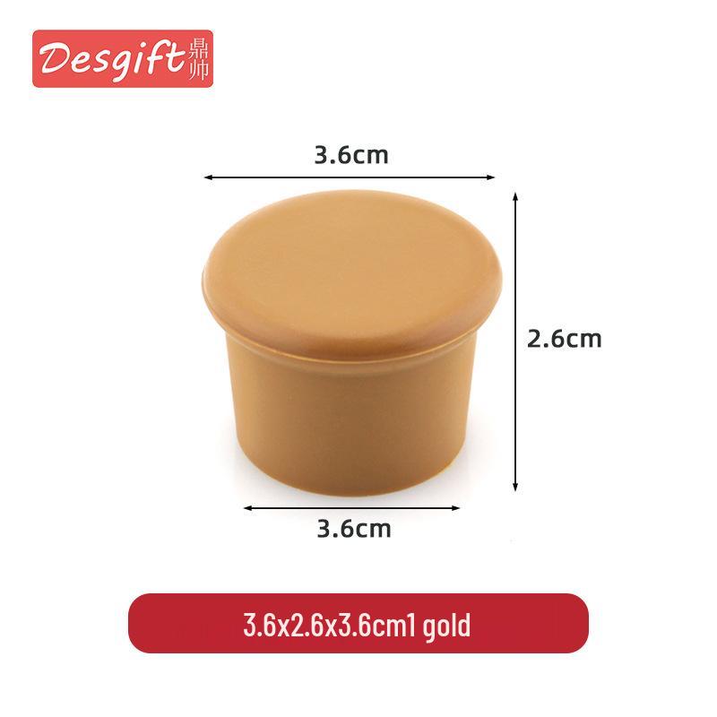 FDA Food-Grade Multi-Color Silicone Wine Bottle Stopper: Leak-Proof Fresh-Keeping Cover for Red Wine.